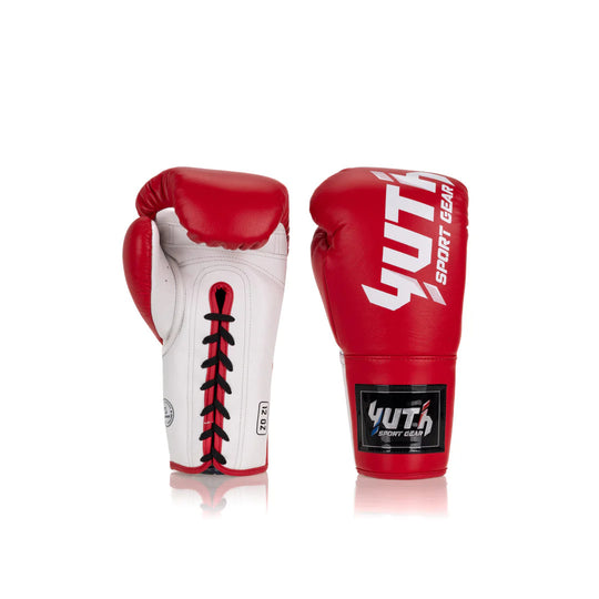 Yuth Competition Lace Up Boxing Gloves