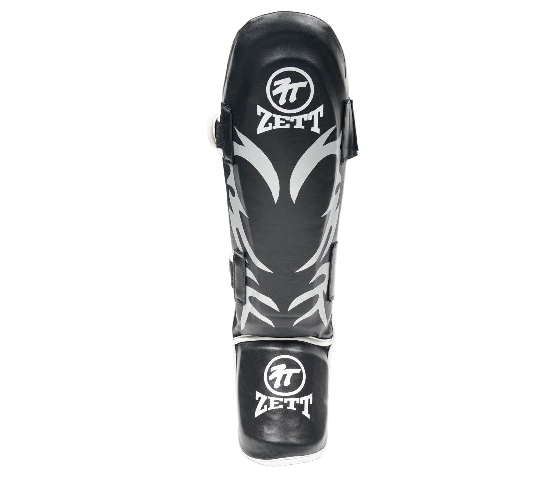 Zett Mico Kickboxing Shin & Insteps - Black
