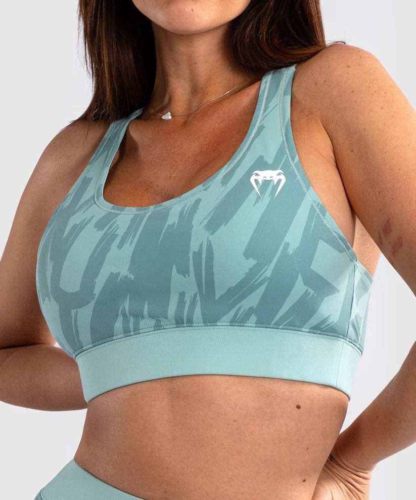 Venum Graffiti Women’s Sports Bra - Aqua