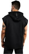 Venum VT Boxing Sleeveless Hoodie - Black/White