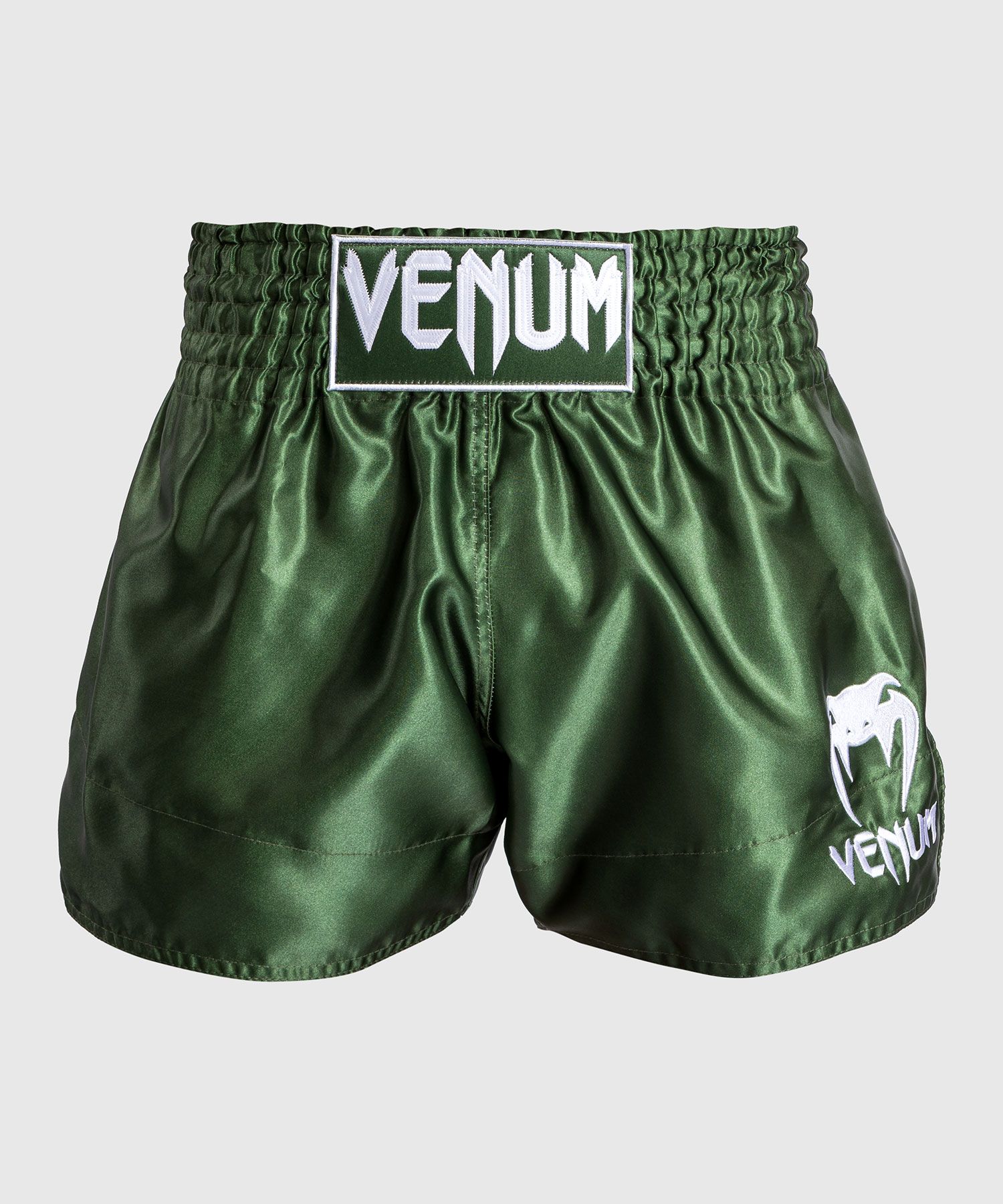 Venum Classic Muay Thai Short - Khaki/White