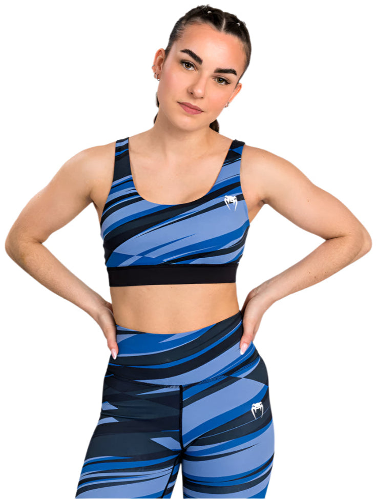 Venum Abyss Women’s Sports Bra - Shadow Blue