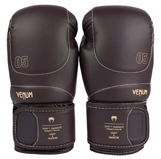 Venum Impact Evo Boxing Gloves - Chocolate