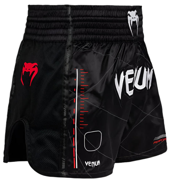 Venum Tactical XT Muay Thai Shorts - Black/Fire Red