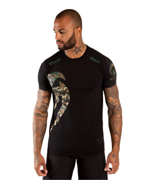 Venum Original Giant T-Shirt - Black/Forest Camo