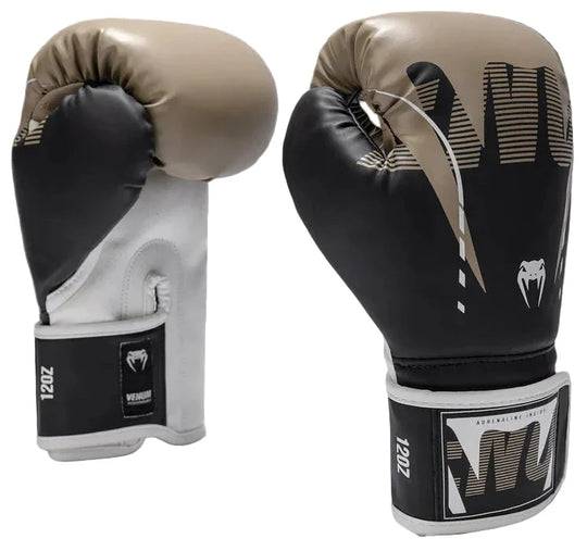 Venum Adrenaline Boxing Gloves - Black/Sand
