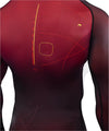 Venum Tactical XT Men's Long Sleeve Rashguard - Black/Burgundy/Gold