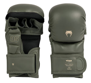 Venum Impact Evo MMA Sparring Gloves - Military Green