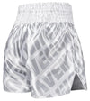 Venum x Contender XT Muay Thai Shorts – White/Silver