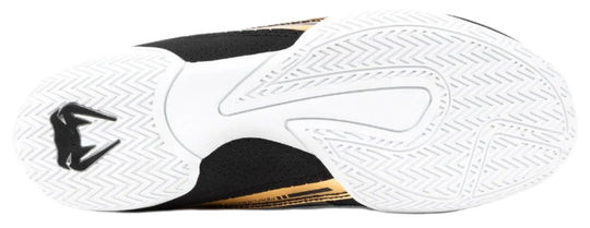 Venum Elite Boxing Shoes - Black/White/Gold