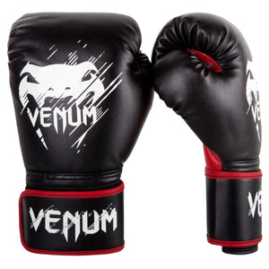 Venum Contender Kids Boxing Gloves - Black/Red