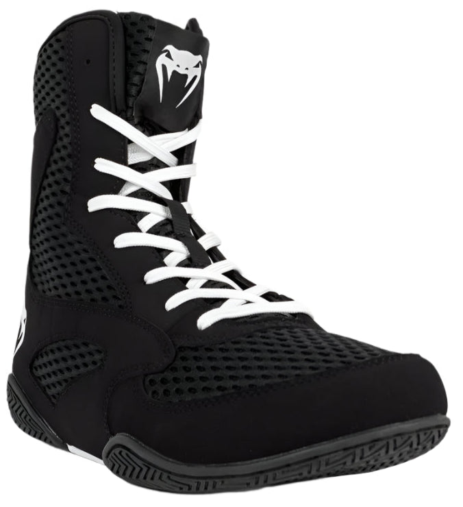 Venum Contender Boxing Shoes - Black/White
