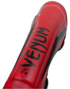 Venum Elite Shin Guards - Red Camo