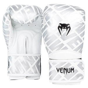 Venum Contender 1.5 XT Boxing Gloves - White/Silver