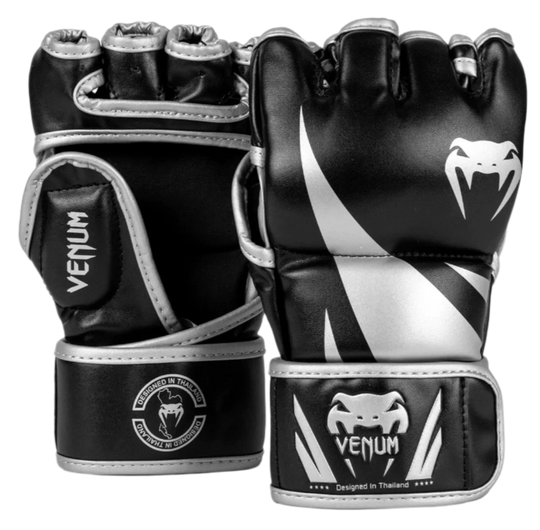 Venum Challenger 2.0 MMA Gloves - Black/Silver