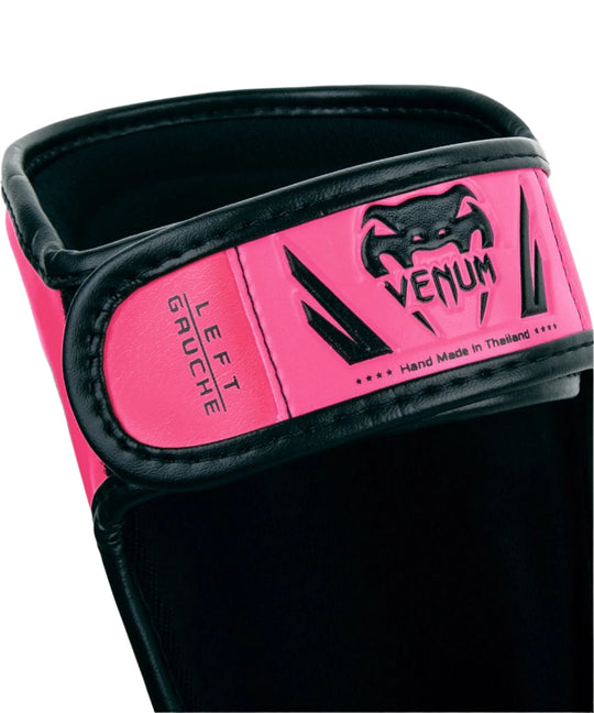 Venum Elite Shin Guards Kids - Exclusive - Neo Pink