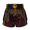 Venum Quetzal Fury Muay Thai shorts - Black/Fury Red/ Tangerine