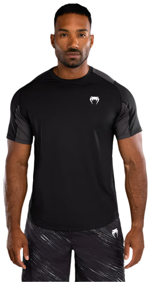 Venum Rapid Dry-Tech Shirt - Black/Storm Grey
