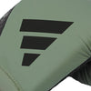 Adidas Combat 50 Boxing Gloves - Green
