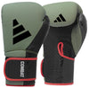 Adidas Combat 50 Boxing Gloves - Green