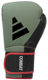 Adidas Combat 50 Boxing Gloves - Green