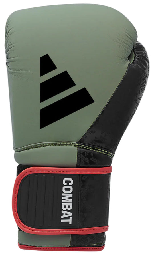 Adidas Combat 50 Boxing Gloves - Green