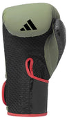 Adidas Combat 50 Boxing Gloves - Green