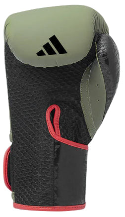 Adidas Combat 50 Boxing Gloves - Green
