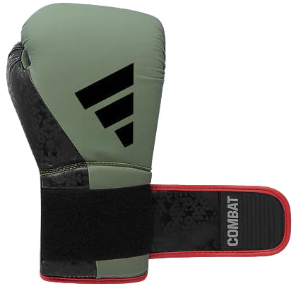 Adidas Combat 50 Boxing Gloves - Green