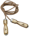Adidas Leather Skipping Rope With Wooden Handles