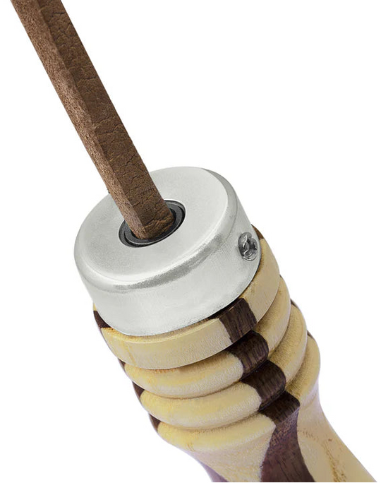 Adidas Leather Skipping Rope With Wooden Handles
