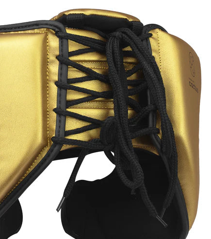 Adidas Speed Pro Head Guard - Black/Gold