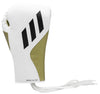 Adidas Speed Tilt 350 Lace-Up Boxing Gloves - 16 oz - White/Gold