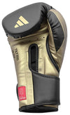 Adidas Speed Tilt 350 Strap Boxing Gloves - Black/Gold