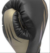 Adidas Speed Tilt 350 Strap Boxing Gloves - Black/Gold