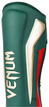 Venum Elite Shin Guards - Special Edition - Green