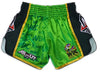 Arwut x WBC Limited Edition Muay Thai Shorts - Green Blood