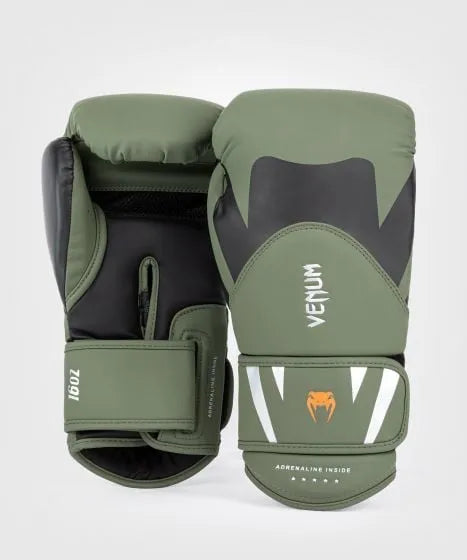 Venum Challenger 4.0 Boxing Gloves - Khaki/Black