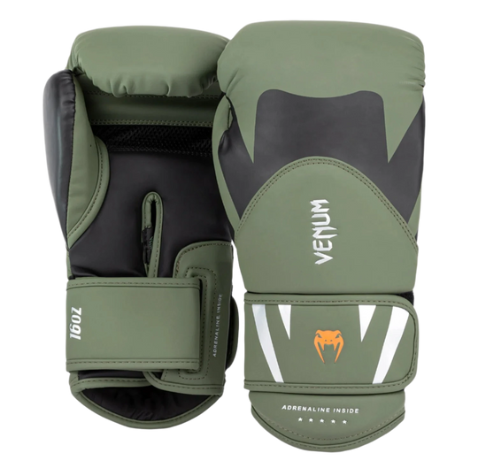 Venum Challenger 4.0 Boxing Gloves - Khaki/Black