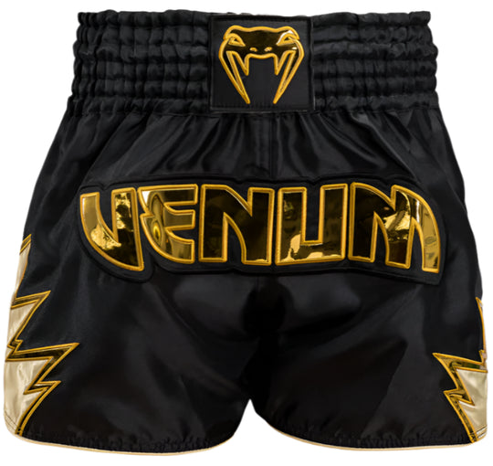 Venum Inferno Muay Thai Shorts - Black/Gold