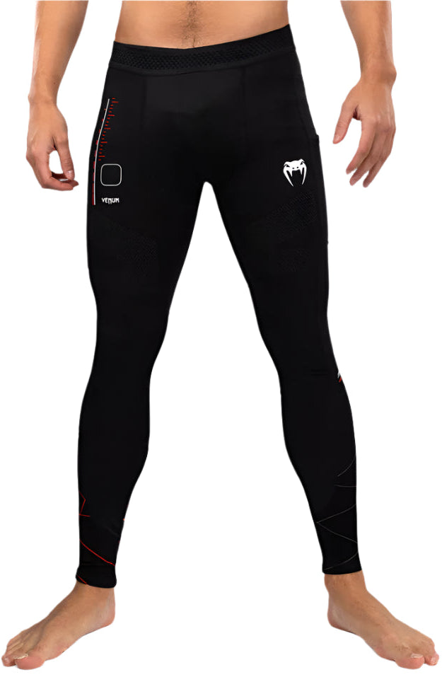 Venum Tactical XT Spats - Black/Fire Red