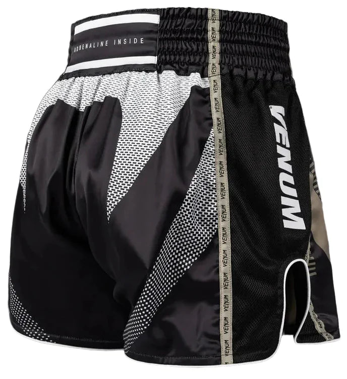 Venum Adrenaline Muay Thai Shorts - Black/Sand