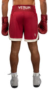 Venum Classic Boxing Shorts – Ruby Red/Ivory