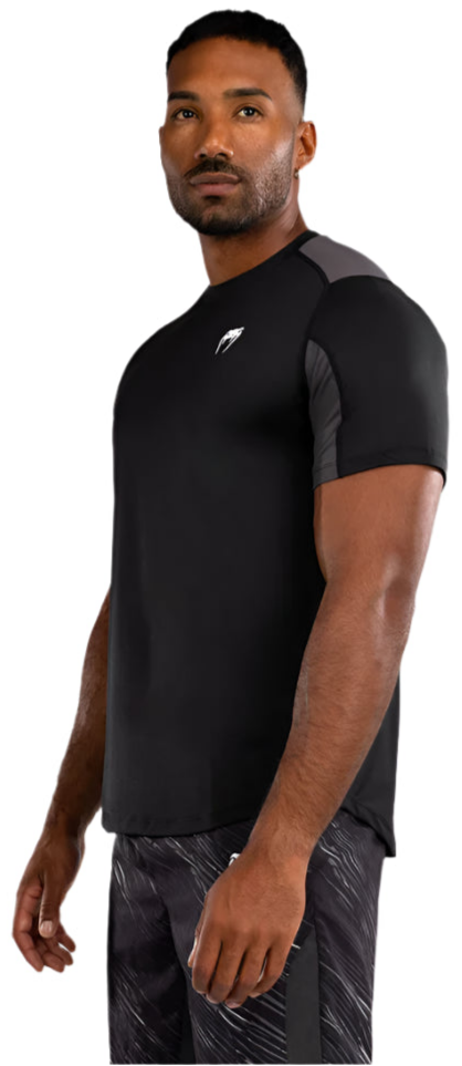 Venum Rapid Dry-Tech Shirt - Black/Storm Grey