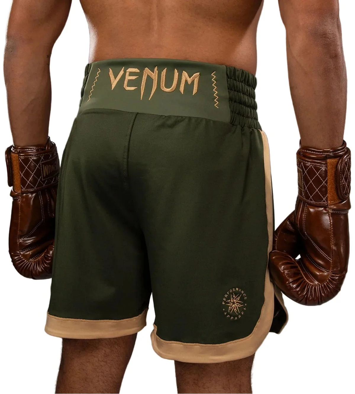 Venum Classic Boxing Shorts - Military Green/Sand