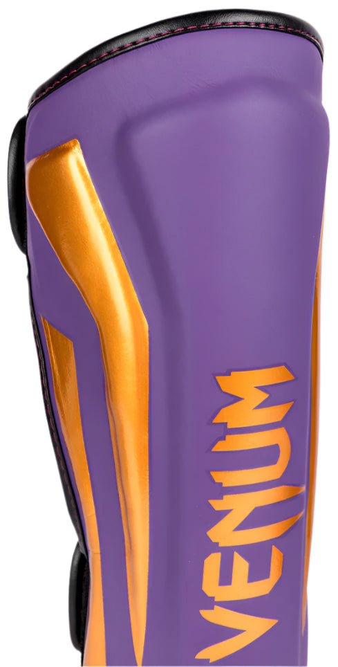 Venum Elite Shin Guards - Special Edition - Dark Purple