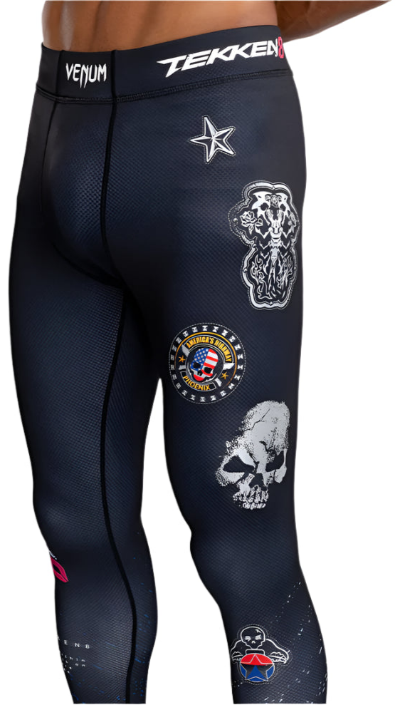 Venum X TEKKEN 8 - Paul Phoenix Spats - Black/Blue