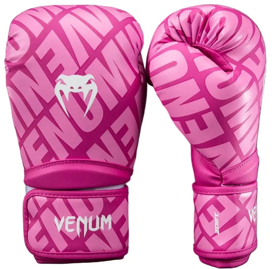 Venum Contender 1.5 XT 3D Boxing Gloves - Candy Pink/ White