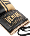 Venum Shield Pro Boxing Gloves - With Laces - Black/Gold