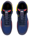 Venum Elite Wrestling Shoes - Blue/Yellow
